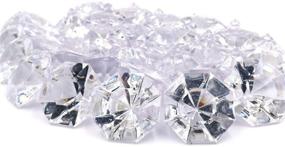 img 1 attached to Clear Carat Acrylic Diamonds Super