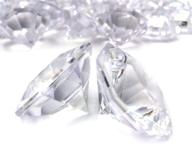 clear carat acrylic diamonds super logo