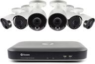 📹 swann 8 channel 6 cameras cctv surveillance system, wired, 5mp super hd dvr, 2tb hdd, weatherproof, night vision, motion & heat sensing, alexa + google, swdvk-849806 logo