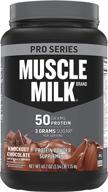 🏋️ muscle milk pro series protein powder: knockout chocolate, 50g protein, 2.54 pound - high-quality fuel for max gains! logo