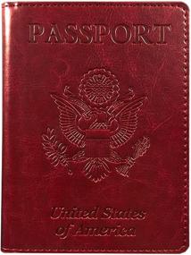img 1 attached to Обложка для паспорта с прививками Combo Leather