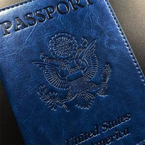 img 4 attached to Обложка для паспорта с прививками Combo Leather