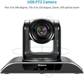 img 3 attached to TEVO-VHD102U Tenveo Video Conference Camera: 10X Optical Zoom, Full HD 1080p USB PTZ Camera for Business Meetings