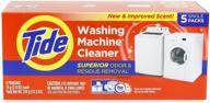 🧼 tide washing machine cleaner: top loader and front loader washer cleaning tablets, 5 count box logo