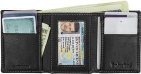 img 1 attached to Timberland Leather Trifold Wallet Window Men's Accessories and Wallets, Card Cases & Money Organizers