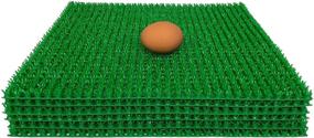 img 4 attached to 🐔 Washable Chicken Nesting Box Pads 6 Pack - Ideal for Chicken Coops, Hens' Bedding, Hens House, and Nesting Mat