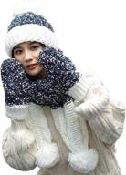 sinloog beanie gloves knitted weather логотип