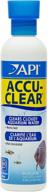 accu-clear water clarifier for freshwater aquariums - quickly clears cloudy water, ideal for weekly use логотип