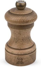 img 4 attached to 🌾 Vintage Peugeot Bistro 4" Gift Boxed Pepper Mill with Distressed Beechwood