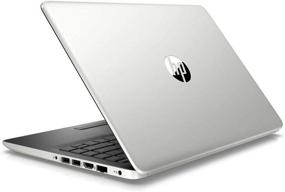 img 1 attached to 💻 HP 14" HD Intel N4000 Laptop + 1 Year Microsoft Office, Silver, Windows 10 | 4GB RAM 64GB eMMC Webcam | 14-14.99 inches (7MP91UA)