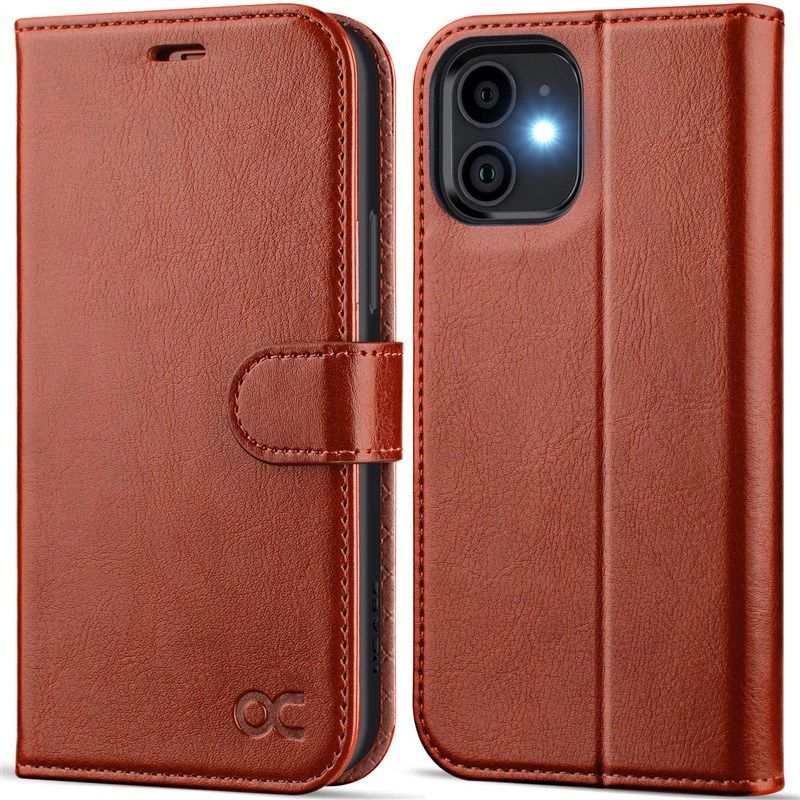 OCASE Compatible With IPhone 12 Case&#x2F;Compatible With IPhone 12 Pro Wallet Case logo