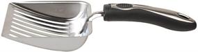 img 2 attached to Stainless Steel Homestead Cat Litter Box Scoop - Medium Size, 10.5 x 4.2 x 1.2 Inches