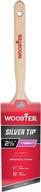 🖌️ wooster 5221-2 1/2 brush - a premium 2-1/2 inch silver tip angle sash paintbrush logo