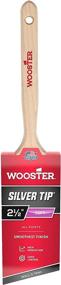 img 2 attached to 🖌️ Wooster 5221-2 1/2 Brush - A Premium 2-1/2 Inch Silver Tip Angle Sash Paintbrush