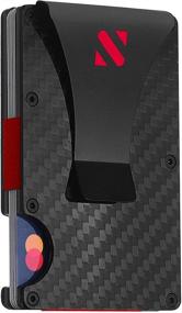 img 4 attached to RFID Carbon Fiber Wallets Men