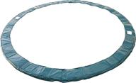 🟢 premium 15ft round green safety pad: ultimate protection for your trampoline логотип