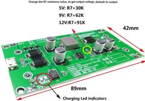 img 1 attached to 🔋 Универсальная 4-в-1 плата ИБП: Эффективное зарядное устройство для батареи Raspberry Pi 18650, конвертер 3,7 В в 5 В 12 В, встроенная защита (выход 5 В 15 Вт)