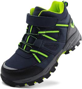 img 4 attached to 👞 Kids Outdoor Adventure Hiking Boots for Boys and Girls - Brooman Shoes