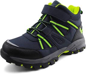 img 1 attached to 👞 Kids Outdoor Adventure Hiking Boots for Boys and Girls - Brooman Shoes