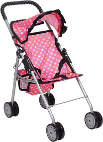 img 3 attached to 👶 Fash Kolor Stroller 3 Doll Chair" - "Fash Kolor Stroller 3 Doll Chair - Perfect for Playtime with Dolls