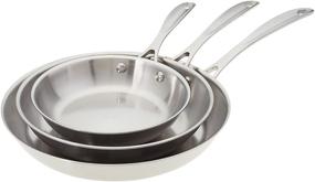 img 4 attached to 🍳 American Kitchen Cookware 3-Piece Stainless Steel Cookware Set - The Triple Threat (Tri-Ply) - Made in USA - Enhanced SEO