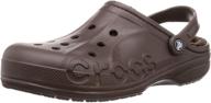 👟 crocs baya lined black unisex shoes logo