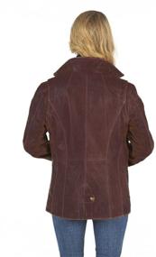 img 3 attached to Womens Professional Lambskin Leather Jacket Women's Clothing