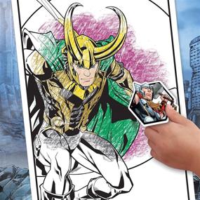img 1 attached to 🖍️ Crayola Avengers Coloring Sticker Pages