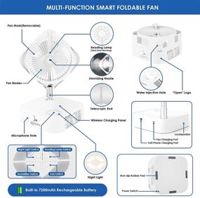 img 2 attached to OhhGo Складной Телескопический Регулируемый Перезаряжаемый