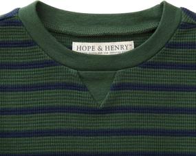 img 2 attached to Organic Boys' Clothing: Stylish & Sustainable Tops, Tees & Shirts by Hope Henry Thermal Sleeve