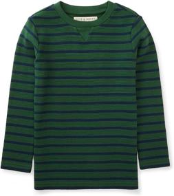 img 4 attached to Organic Boys' Clothing: Stylish & Sustainable Tops, Tees & Shirts by Hope Henry Thermal Sleeve