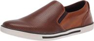 kenneth cole reaction sneaker cognac men's shoes logo