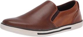 img 4 attached to Kenneth Cole REACTION Sneaker Cognac Men's Shoes