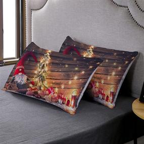 img 2 attached to Christmas Bedding Printed Comforter Microfiber