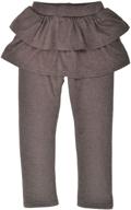 simplicity footless legging ruffled culottes: stylish girls' clothing and leggings logo