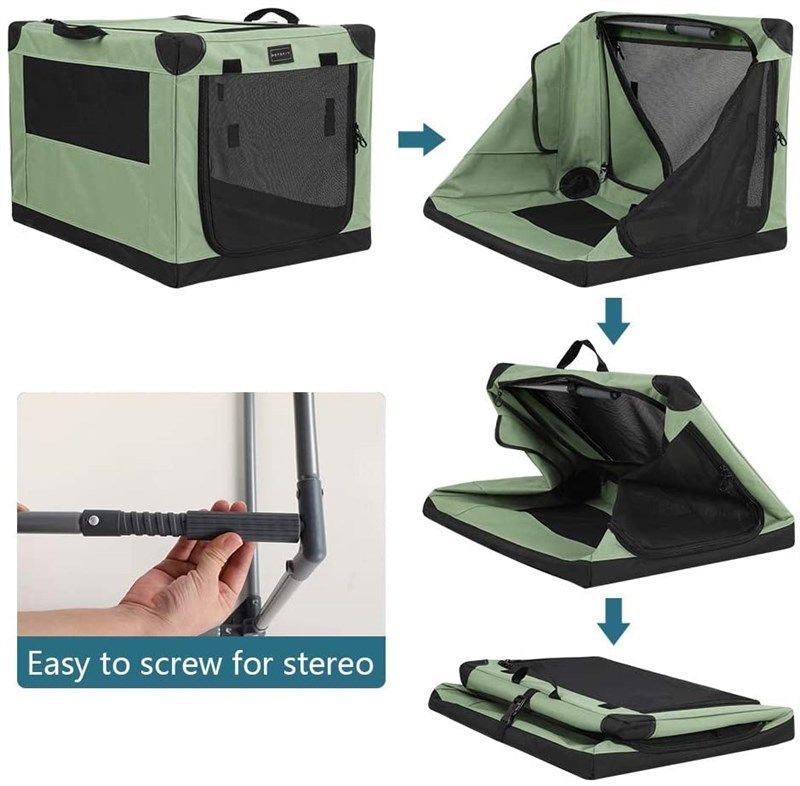 30 x 43 x 21 cm Pet Carrier Soft-Sided Kennel Cab Folding Soft Dog