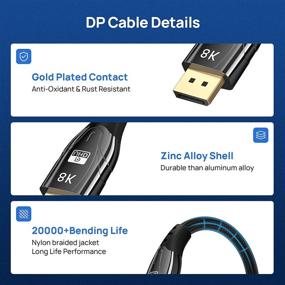 img 2 attached to DisplayPort 32 4Gbps Support 7680X4320 UltraHD