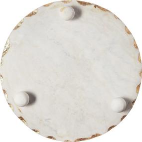 img 2 attached to Mud Pie Marble Trivet Gold