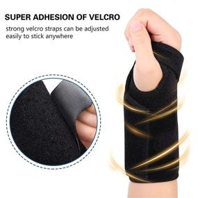 img 2 attached to 🖐️ Carpal Tunnel Support Braces for Wrists