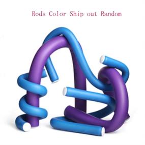 img 3 attached to Гибкие стержни для завивки волос "Flexi Rods Curlers Flexible Rollers Twist Flex