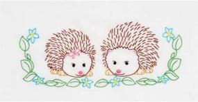 img 1 attached to 🦔 Children's Hedgehogs Pillowcase by Jack Dempsey JDN1605.861