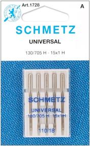 img 1 attached to 🧵 SCHMETZ Universal Machine Needles 5/Pk- Size 18/110: The Perfect Needles for All Machines