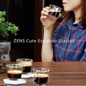 img 3 attached to 🥃 Stay Cool and Trendy: ZENS Lowball Glasses Insulated Blooming - Ultimate Beverage Enjoyment!