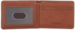 img 1 attached to 💼 Premium Leather Wallet with RFID Blocking – Men's Billfold for Cards, Cash & More