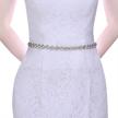 azaleas bridal rhinestone bridesmaid dress women's accessories for belts logo