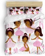 elfantasy ballerina gymnastic pattern comforter logo