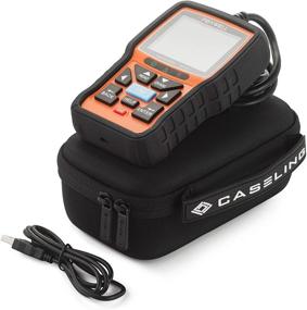 img 1 attached to Durable Caseling Hard Case for Foxwell NT301 OBD2 Scanner - Secure Protection for Professional OBDII Diagnostic Code Reader (Case Only)