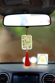 img 3 attached to ADORAA Ganesha Ganpati Hanging Ornament Interior Accessories