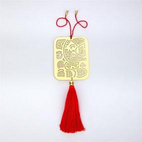 img 4 attached to ADORAA Ganesha Ganpati Hanging Ornament Interior Accessories