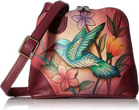img 4 attached to Anna Anuschka 8109 Tropical Safari Women's Handbags & Wallets for Top-Handle Bags